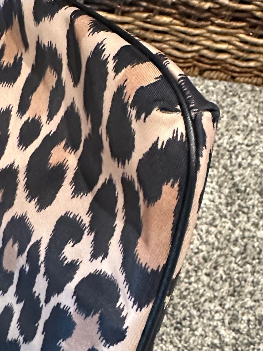kate spade Leopard Print Crossbody in Tan and Black - Picture 6 of 12